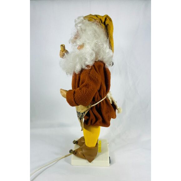Vintage 1994 Animated Electric Telco MOTION-ette Christmas Elf Helper - Picture 5 of 11